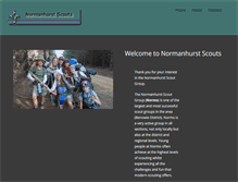 Tablet Screenshot of normoscouts.org
